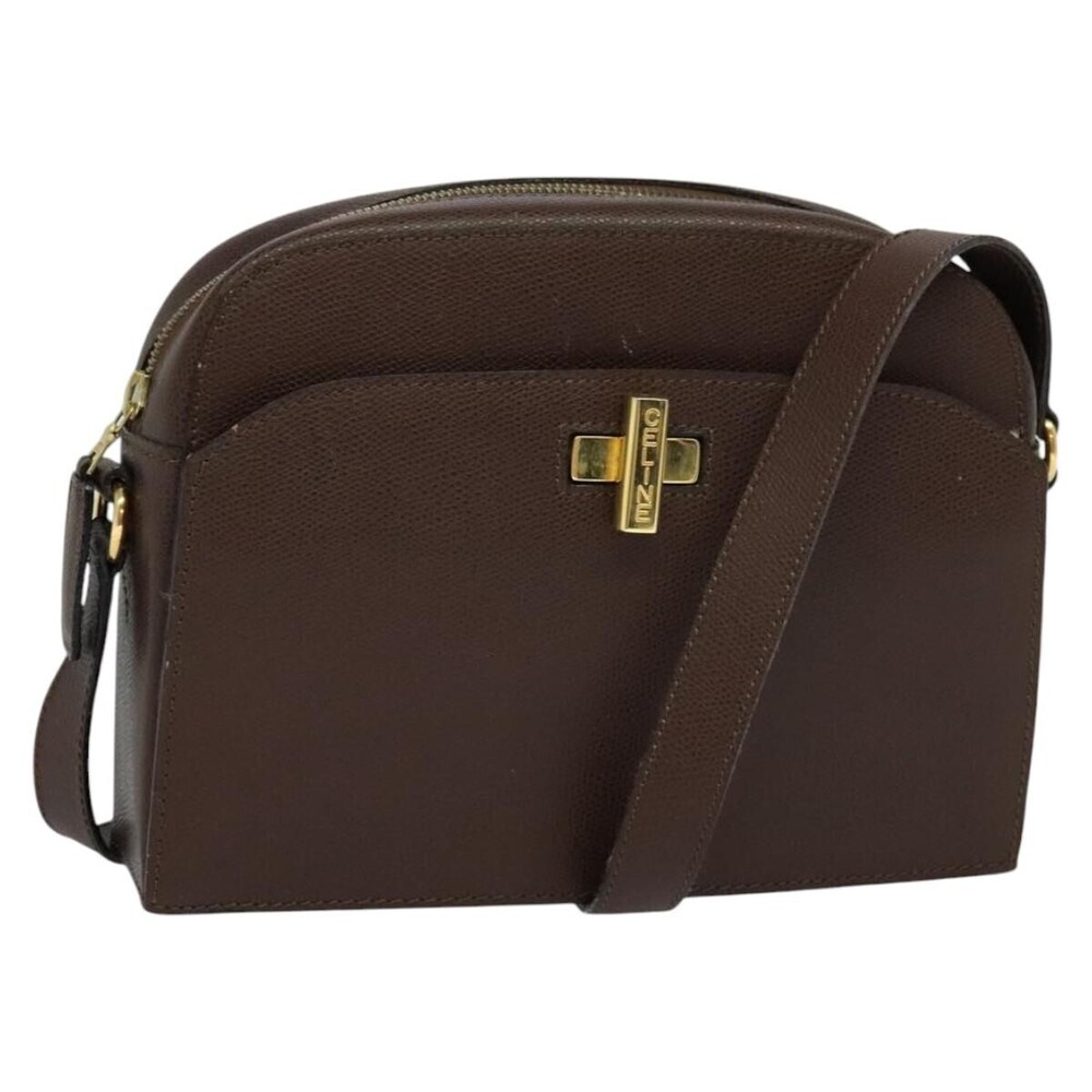 Celine Vintage Turnlock Leather